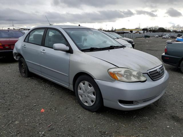 1NXBR32E25Z532192 - 2005 TOYOTA COROLLA CE SILVER photo 4