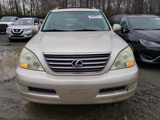 JTJBT20X470143825 - 2007 LEXUS GX 470 CREAM photo 5