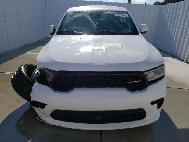 1C4RDHDG3NC217808 - 2022 DODGE DURANGO GT WHITE photo 5