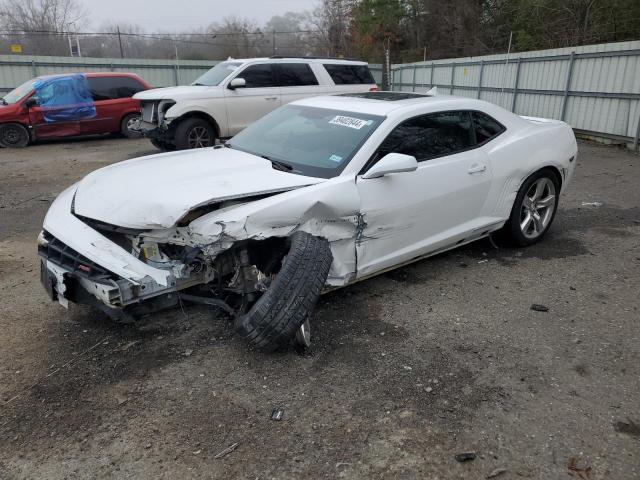 2G1FB1E32C9134878 - 2012 CHEVROLET CAMARO LT SILVER photo 1