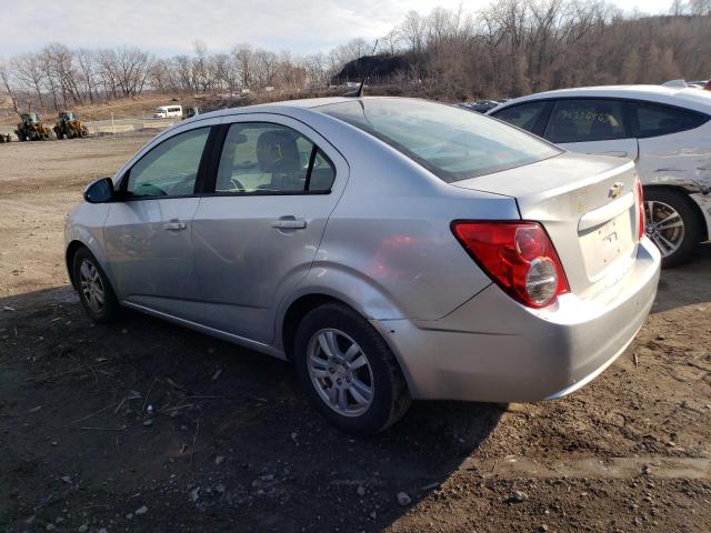 1G1JA5SH8C4182361 - 2012 CHEVROLET SONIC LS 银色 照片 2