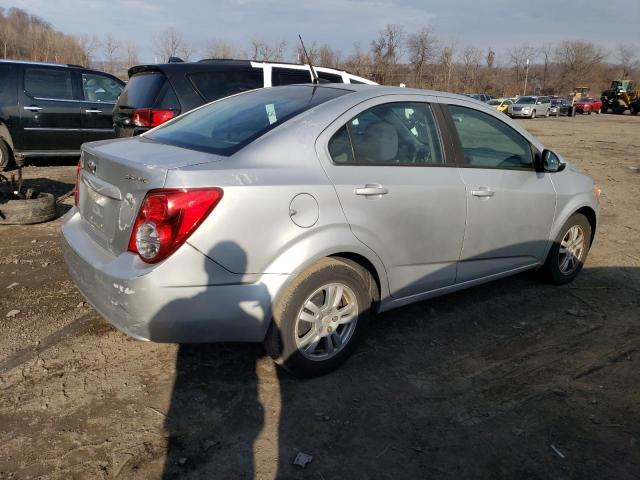 1G1JA5SH8C4182361 - 2012 CHEVROLET SONIC LS 银色 照片 3