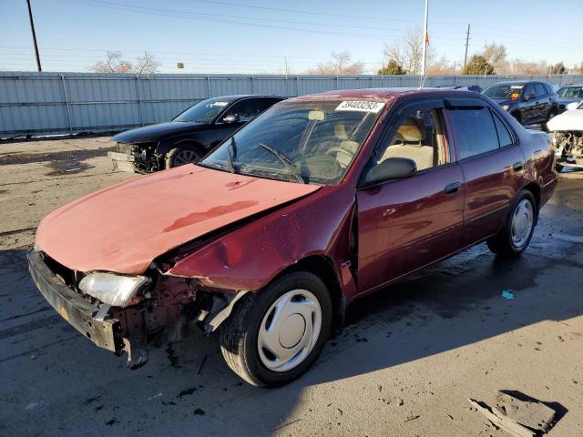 1NXBR12E9YZ395910 - 2000 TOYOTA COROLLA VE MAROON photo 1