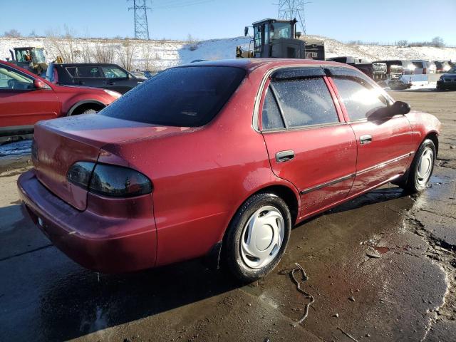 1NXBR12E9YZ395910 - 2000 TOYOTA COROLLA VE MAROON photo 3