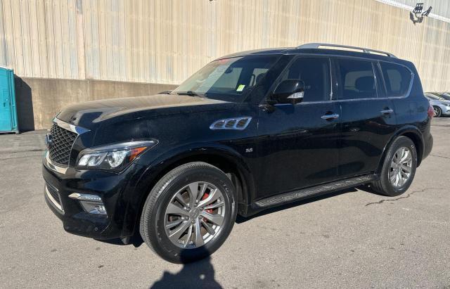 JN8AZ2NE3G9123330 - 2016 INFINITI QX80 BLACK photo 2