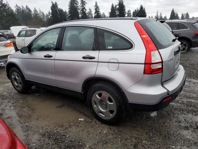 5J6RE48329L022456 - 2009 HONDA CR-V LX SILVER photo 2