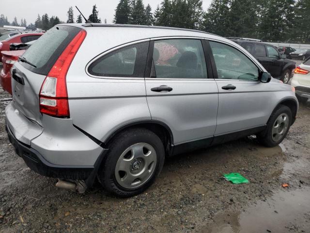 5J6RE48329L022456 - 2009 HONDA CR-V LX SILVER photo 3