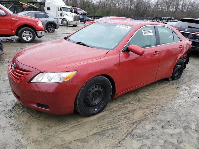 4T1BE46K78U216034 - 2008 TOYOTA CAMRY CE RED photo 1