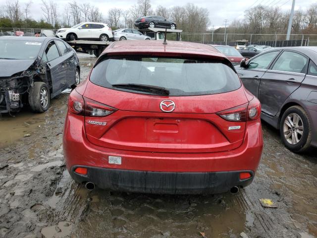 JM1BM1L75F1272266 - 2015 MAZDA 3 TOURING RED photo 6