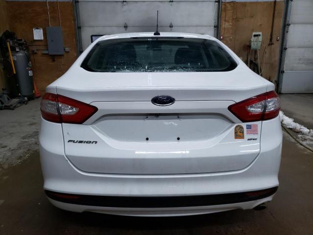 1FA6P0H73F5129052 - 2015 FORD FUSION SE WHITE photo 6