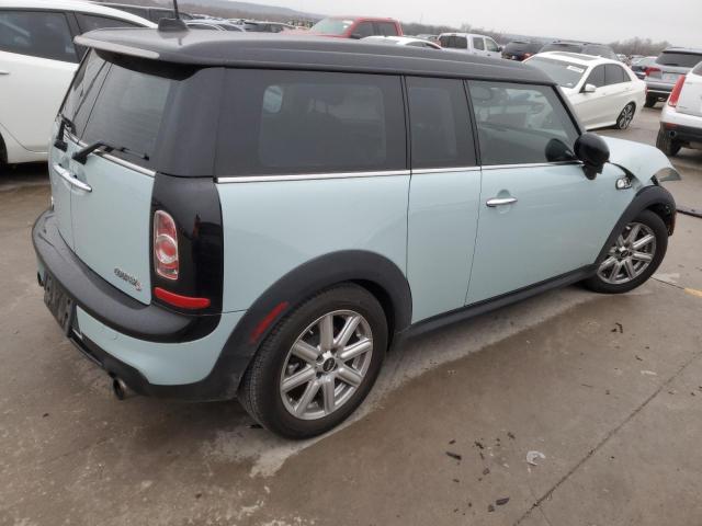 WMWZG3C50BTY37101 - 2011 MINI COOPER S CLUBMAN BLUE photo 3