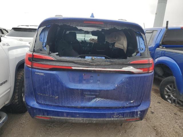 2C4RC1BG0MR540152 - 2021 CHRYSLER PACIFICA TOURING L BLUE photo 6