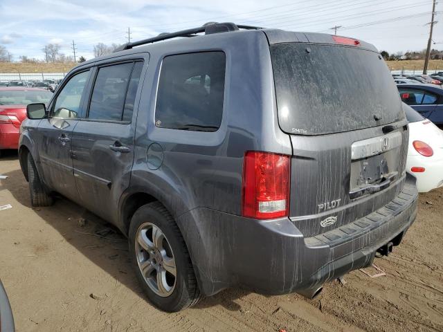 5FNYF4H55FB074341 - 2015 HONDA PILOT EXL CHARCOAL photo 2