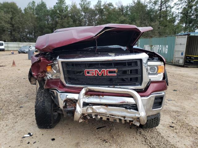 1GTN2TEC2EZ285551 - 2014 GMC SIERRA K1500 RED photo 5