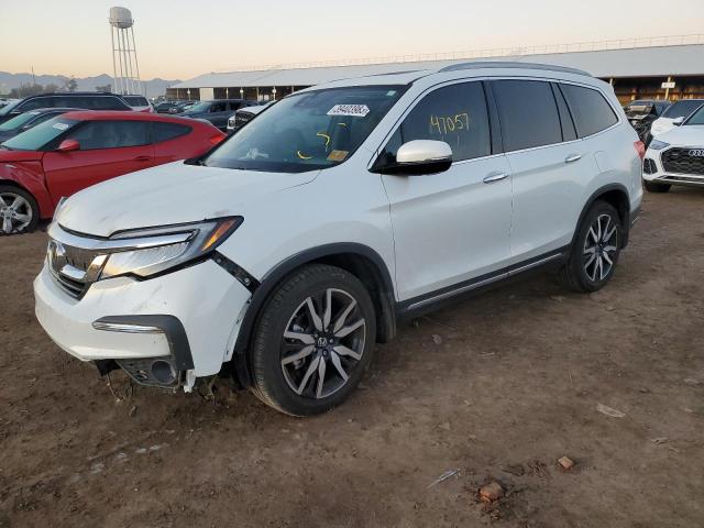 5FNYF5H69LB001290 - 2020 HONDA PILOT TOURING WHITE photo 1