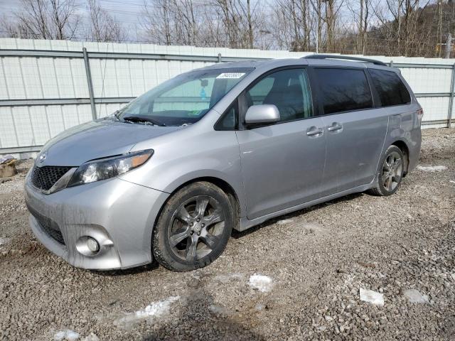 5TDXK3DC4BS056084 - 2011 TOYOTA SIENNA SPORT SILVER photo 1