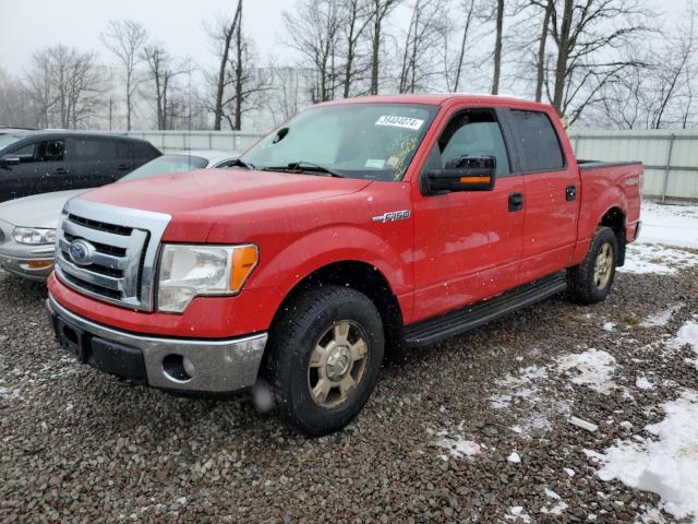 1FTFW1EV7AKC51462 - 2010 FORD F150 SUPERCREW RED photo 1