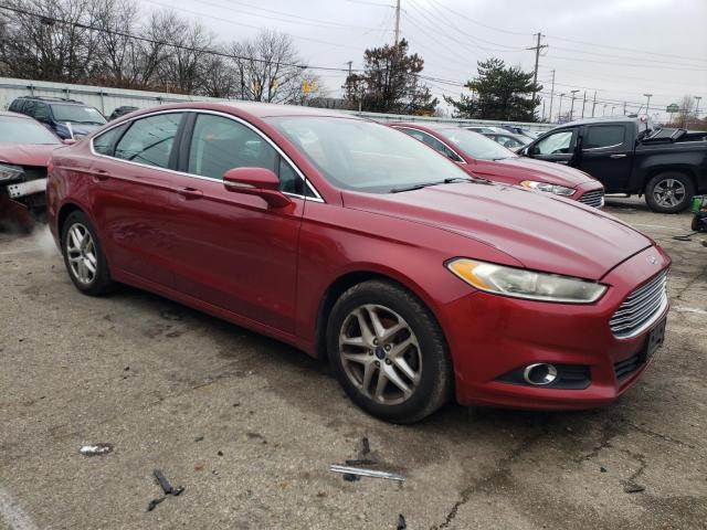 3FA6P0HD7GR162608 - 2016 FORD FUSION SE RED photo 4