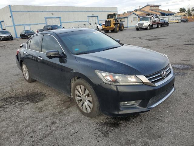 1HGCR2F71DA078047 - 2013 HONDA ACCORD EX BLACK photo 4