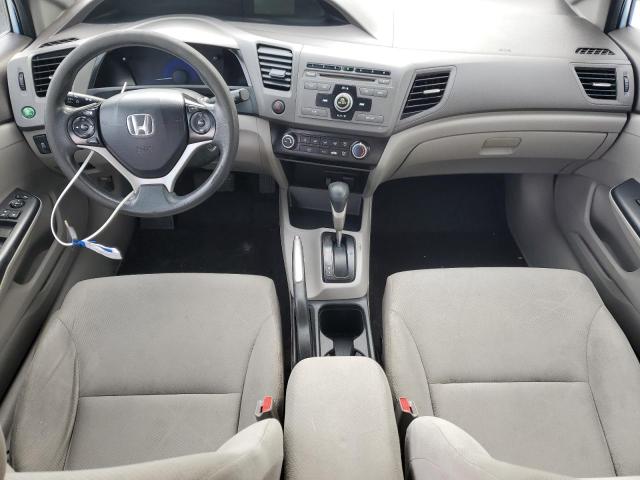 2HGFB2F51CH593744 - 2012 HONDA CIVIC LX SILVER photo 8