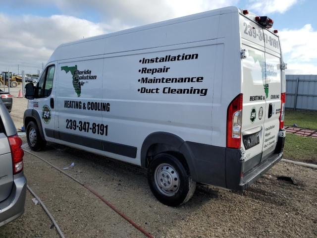 3C6TRVDG2JE107168 - 2018 RAM PROMASTER 2500 HIGH WHITE photo 2