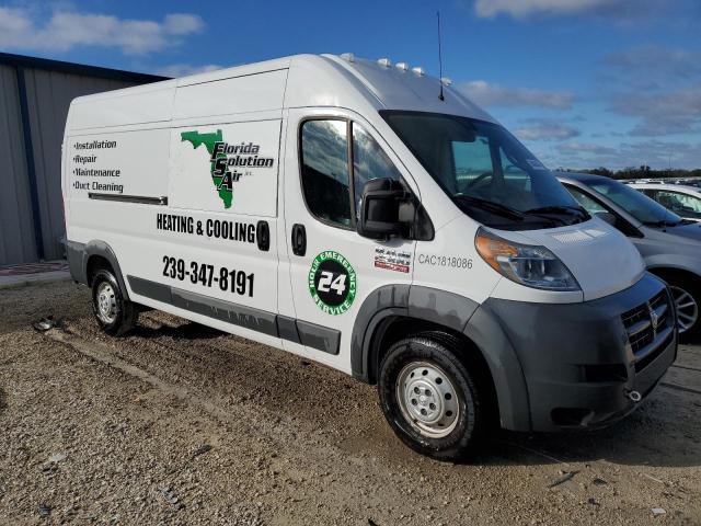 3C6TRVDG2JE107168 - 2018 RAM PROMASTER 2500 HIGH WHITE photo 4