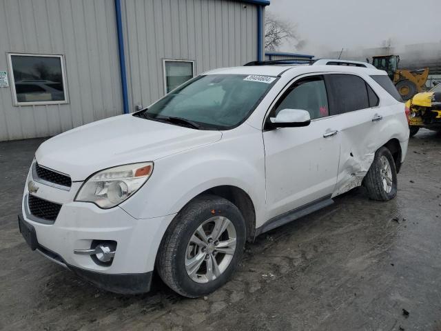 2CNALFEW6A6363015 - 2010 CHEVROLET EQUINOX LTZ WHITE photo 1