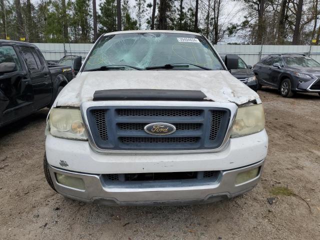 1FTRX12W04NB10839 - 2004 FORD F150 WHITE photo 5