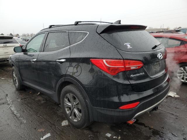 5XYZUDLBXFG252227 - 2015 HYUNDAI SANTA FE S BLACK photo 2