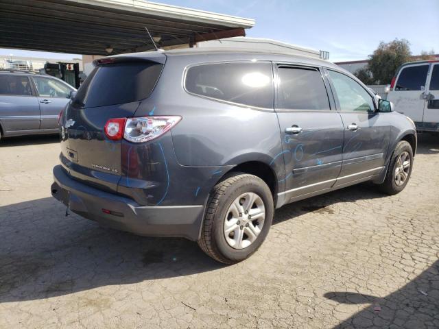 1GNKRFED5BJ259780 - 2011 CHEVROLET TRAVERSE LS GRAY photo 3