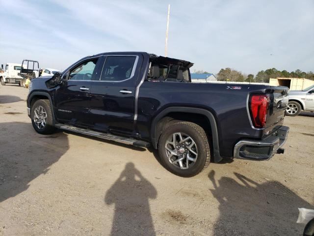 3GTUUDED2NG644496 - 2022 GMC SIERRA K1500 SLT BLACK photo 2