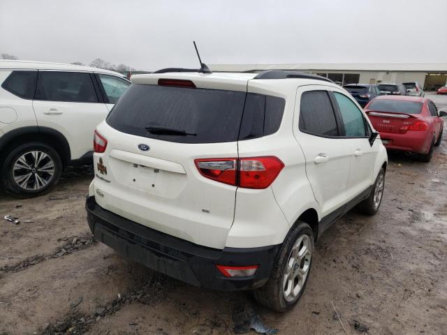 MAJ3S2GEXMC440029 - 2021 FORD ECOSPORT SE WHITE photo 3