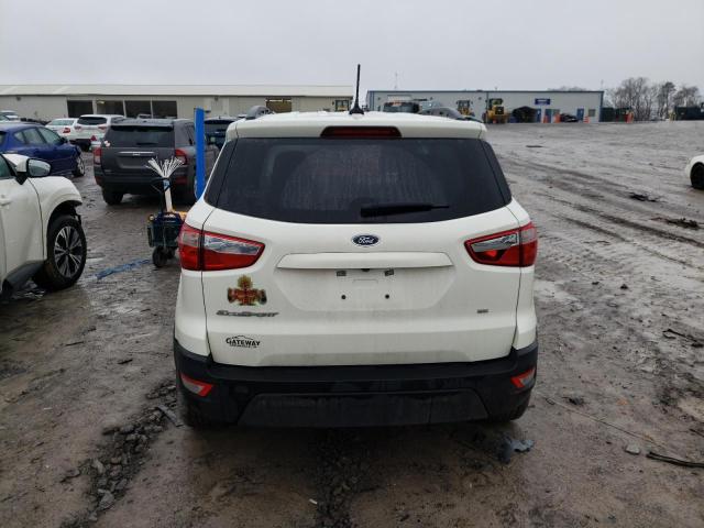 MAJ3S2GEXMC440029 - 2021 FORD ECOSPORT SE WHITE photo 6