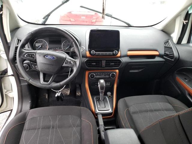 MAJ3S2GEXMC440029 - 2021 FORD ECOSPORT SE WHITE photo 8
