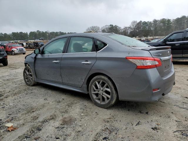 3N1AB7AP5FY322430 - 2015 NISSAN SENTRA S GRAY photo 2