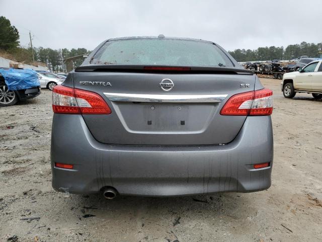 3N1AB7AP5FY322430 - 2015 NISSAN SENTRA S GRAY photo 6