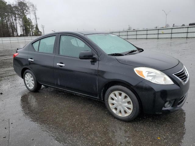 3N1CN7AP7DL847158 - 2013 NISSAN VERSA S BLACK photo 4