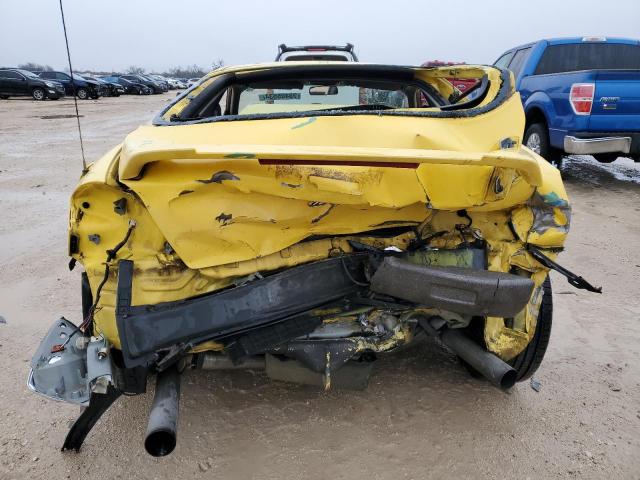 KMHHM65D16U211887 - 2006 HYUNDAI TIBURON GS YELLOW photo 6