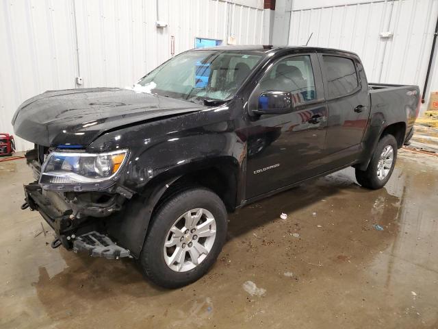 1GCGTCEN8M1125680 - 2021 CHEVROLET COLORADO LT BLACK photo 1