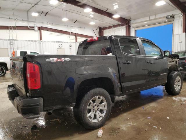 1GCGTCEN8M1125680 - 2021 CHEVROLET COLORADO LT BLACK photo 3