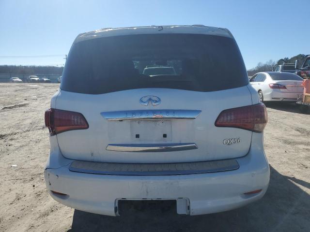 JN8AZ2ND5C9715488 - 2012 INFINITI QX56 WHITE photo 6