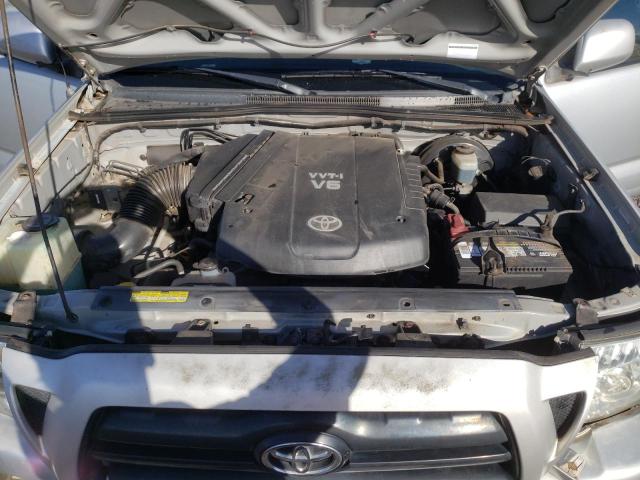 5TELU42N56Z292710 - 2006 TOYOTA TACOMA DOUBLE CAB 银色 照片 11