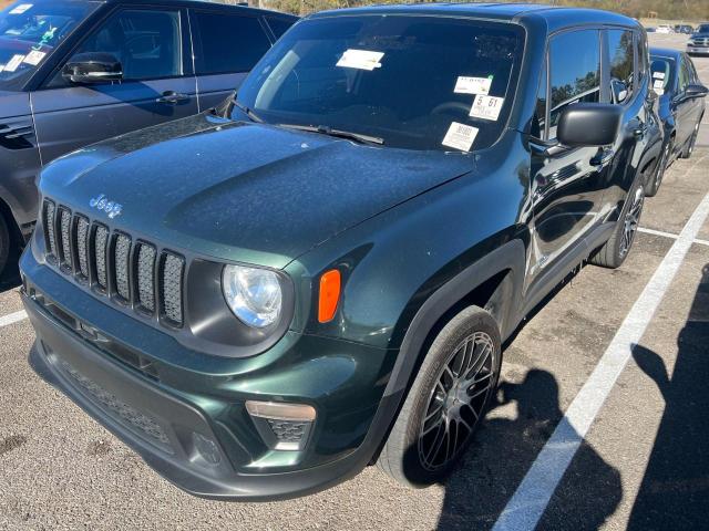 ZACNJDAB9MPM27846 - 2021 JEEP RENEGADE SPORT GREEN photo 2