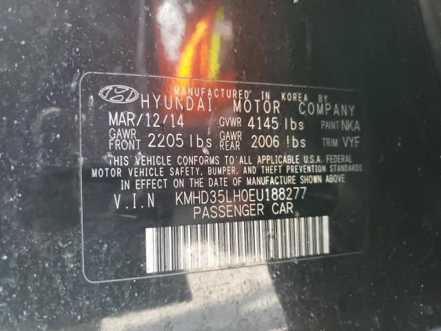 KMHD35LH0EU188277 - 2014 HYUNDAI ELANTRA GT BURN photo 13