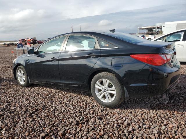 5NPEB4AC2CH400908 - 2012 HYUNDAI SONATA GLS BLACK photo 2