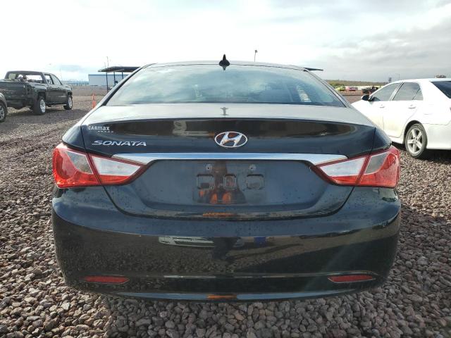 5NPEB4AC2CH400908 - 2012 HYUNDAI SONATA GLS BLACK photo 6