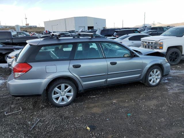 4S4BP61C287335422 - 2008 SUBARU OUTBACK 2.5I SILVER photo 3