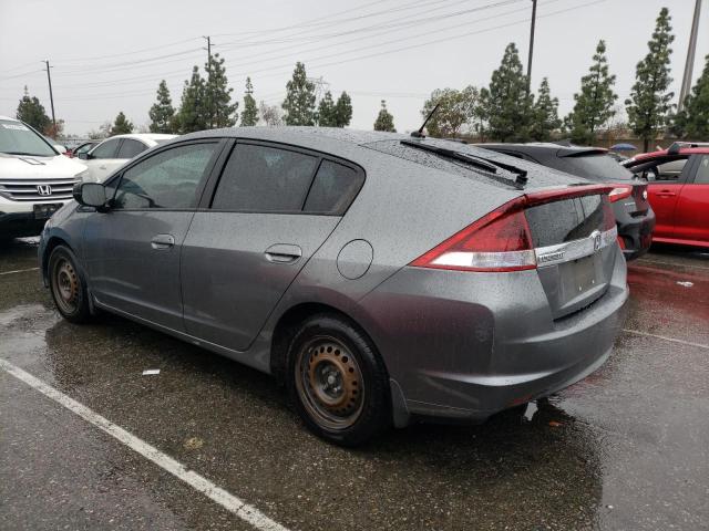 JHMZE2H57ES001452 - 2014 HONDA INSIGHT LX GRAY photo 2