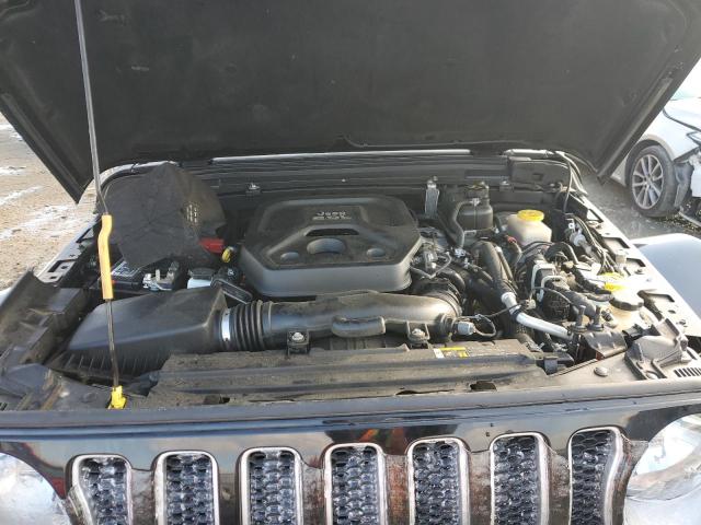 1C4HJXEN3KW590434 - 2019 JEEP WRANGLER U SAHARA BLACK photo 11