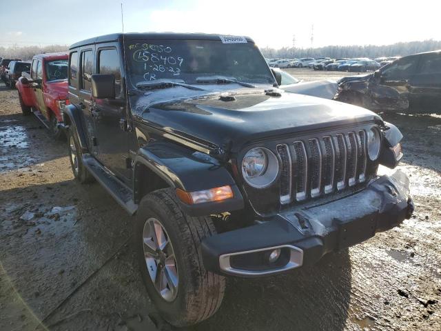 1C4HJXEN3KW590434 - 2019 JEEP WRANGLER U SAHARA BLACK photo 4